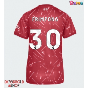 Liverpool Jeremie Frimpong #30 Hjemmebanetrøje Dame 2026-27 Kort ærmer